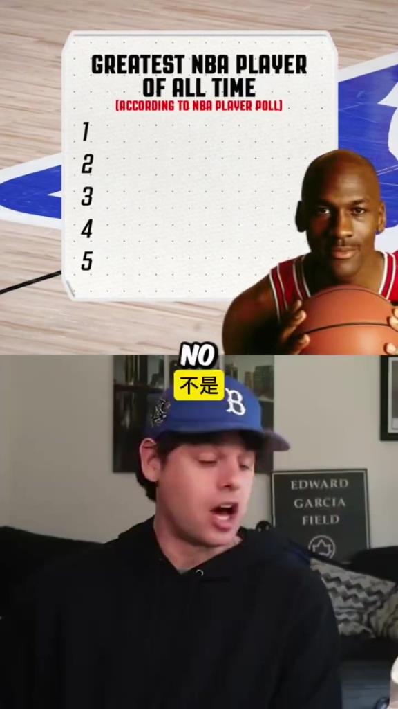 133名NBA球員投票選GOAT，老詹略輸喬丹排第二，科比第三庫里第四